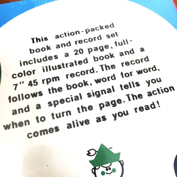 VTG Star Trek Passage to Moauv 1979 Peter Pan Book & Record Set NWT - Picture 4 of 8